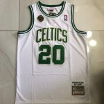 Maillot de Basket #20 Ray Allen Boston Celtics 2008 Blanc